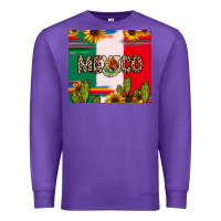 Purple Mexico Premium Sweatshirt - RanaPortraitStore