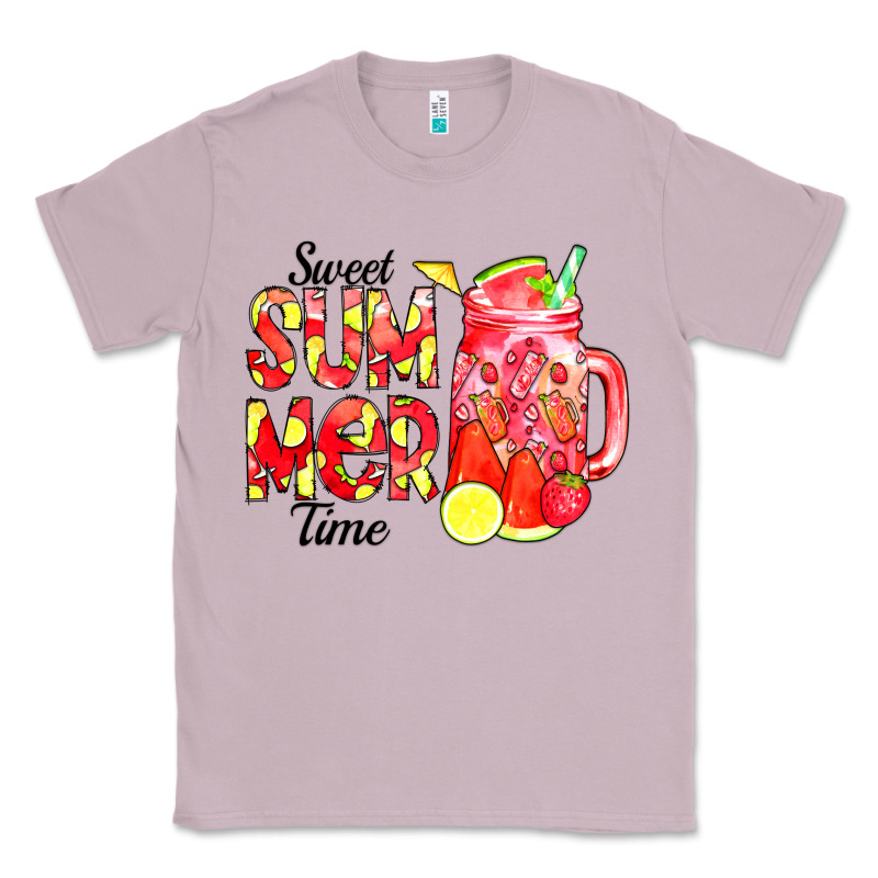Sweet Summer Time Waterolor Classic Tee by CowCowDesign | Teevron