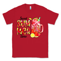 Red sweet summer time waterolor Classic Tee - CowCowDesign