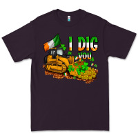 Plum I dig you St. Patrick's Premium Tee - OliviaCreatesArt
