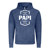 Vintage Denim Papi Genuine Vintage Hoodie - artisFamous