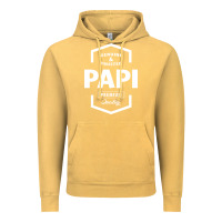 Vintage Mustard Papi Genuine Vintage Hoodie - artisFamous