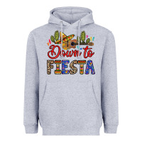 Heather Grey Down to fiesta Heavyweight Hoodie - RanaPortraitStore