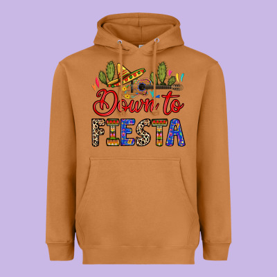 Down To Fiesta Heavyweight Hoodie Designed By Ranaportraitstore