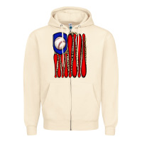 Sandshell leopard baseball flag Zipper Hoodie - JahusDesignShop