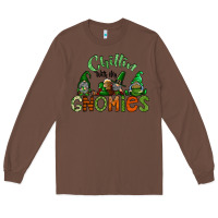 Chestnut st patricks day gnomes Long Sleeve Tee - CowhideDigitalArt