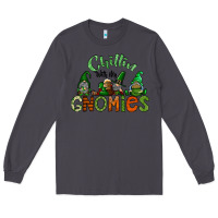 Smoke st patricks day gnomes Long Sleeve Tee - CowhideDigitalArt