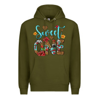 Army Green sweet one cherry Premium Hoodie - Artiststas