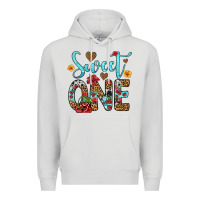 Dove Grey sweet one cherry Premium Hoodie - Artiststas