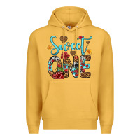 Mustard sweet one cherry Premium Hoodie - Artiststas
