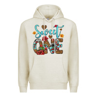 Oatmeal Heather sweet one cherry Premium Hoodie - Artiststas