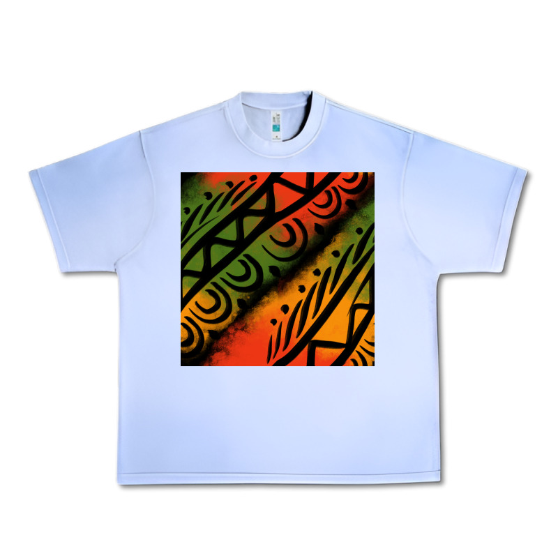 African Tribal Seamless Pattern Urban Heavy Tee by BundleAndBundleShop | Teevron
