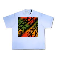 Grape Ice african tribal seamless pattern Urban Heavy Tee - BundleAndBundleShop