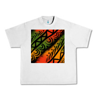Lunar Rock african tribal seamless pattern Urban Heavy Tee - BundleAndBundleShop