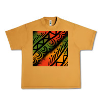Peanut Butter african tribal seamless pattern Urban Heavy Tee - BundleAndBundleShop