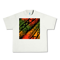 Pistachio african tribal seamless pattern Urban Heavy Tee - BundleAndBundleShop