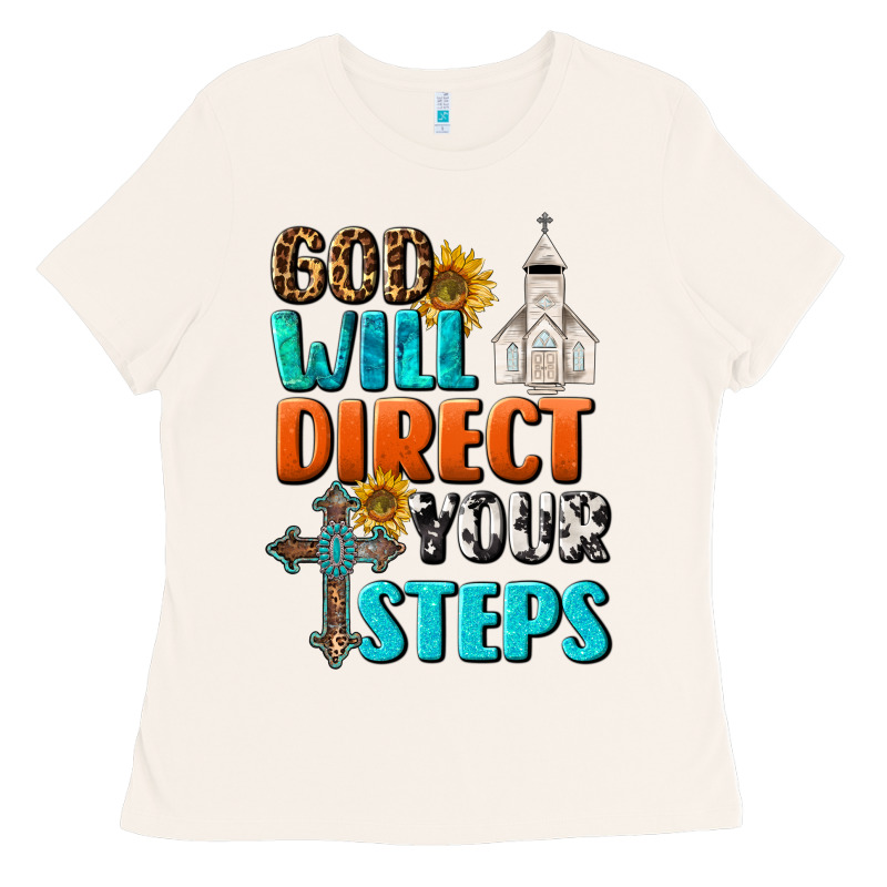 God Will Direct Your Steps Ladies Tee by BundleAndBundleShop | Teevron