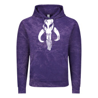 Cloud Purple mandorian skull Vintage Hoodie - artisFamous