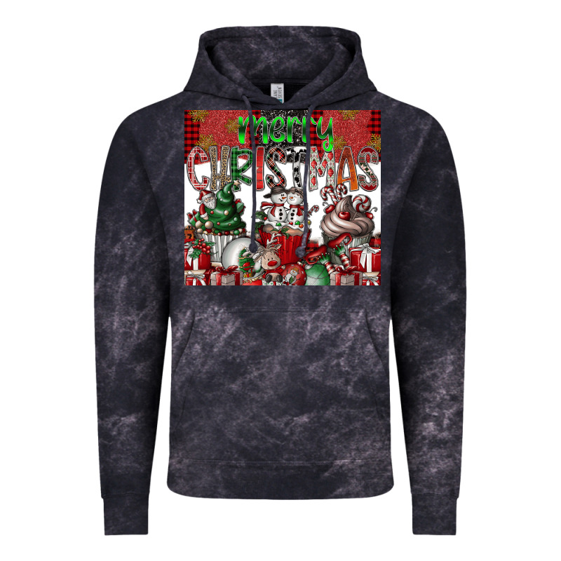 Merry Christmas Vintage Hoodie by CowhideDigitalArt | Teevron