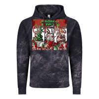 Cloud Black merry Christmas Vintage Hoodie - CowhideDigitalArt