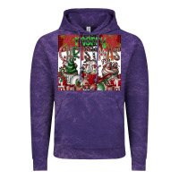 Cloud Purple merry Christmas Vintage Hoodie - CowhideDigitalArt