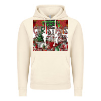 Vintage Artic merry Christmas Vintage Hoodie - CowhideDigitalArt