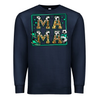 Navy soccer mama Premium Sweatshirt - Jasminsmagicworld