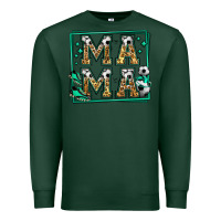 Sports Green soccer mama Premium Sweatshirt - Jasminsmagicworld