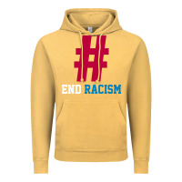 Vintage Mustard Basic End Racism Resist - Anti Trump Gift Political Vintage Hoodie - artisFamous