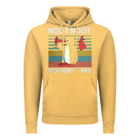 Vintage Mustard noot penguin Vintage Hoodie - artisFamous