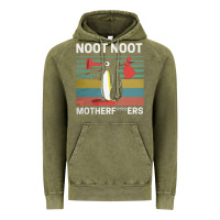 Vintage Olive noot penguin Vintage Hoodie - artisFamous