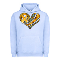 Pigment Grape Ice childhood cancer awareness heart Urban Hoodie - Jasminsmagicworld