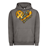 Pigment Tornado childhood cancer awareness heart Urban Hoodie - Jasminsmagicworld