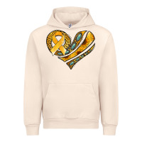 Sandshell childhood cancer awareness heart Urban Hoodie - Jasminsmagicworld