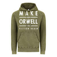 Vintage Olive Basic Orwell 1984 - Anti Trump Gift Political Vintage Hoodie - artisFamous