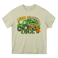 Mossy Loads of luck tractor Heavy Core Tee - CowGirlArtShop
