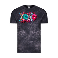 Cloud Black Western Xoxo Vintage Tee - FaDigitalArtStudio