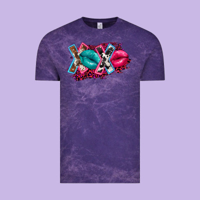 Western Xoxo Vintage Tee Designed By Fadigitalartstudio