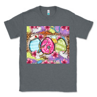 Charcoal Heather Easter eggs Nurse Classic Tee - OliviaCreatesArt