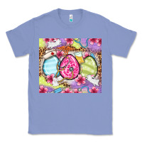 Colony Blue Easter eggs Nurse Classic Tee - OliviaCreatesArt