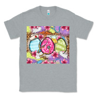 Heather Grey Easter eggs Nurse Classic Tee - OliviaCreatesArt