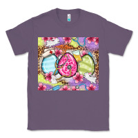 Lavender Easter eggs Nurse Classic Tee - OliviaCreatesArt