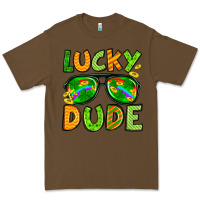Cacao St. Patrick's Lucky dude Premium Tee - OliviaCreatesArt