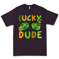Plum St. Patrick's Lucky dude Premium Tee - OliviaCreatesArt