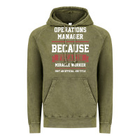 Vintage Olive Operations Manager - Cool Gift Job Vintage Hoodie - artisFamous