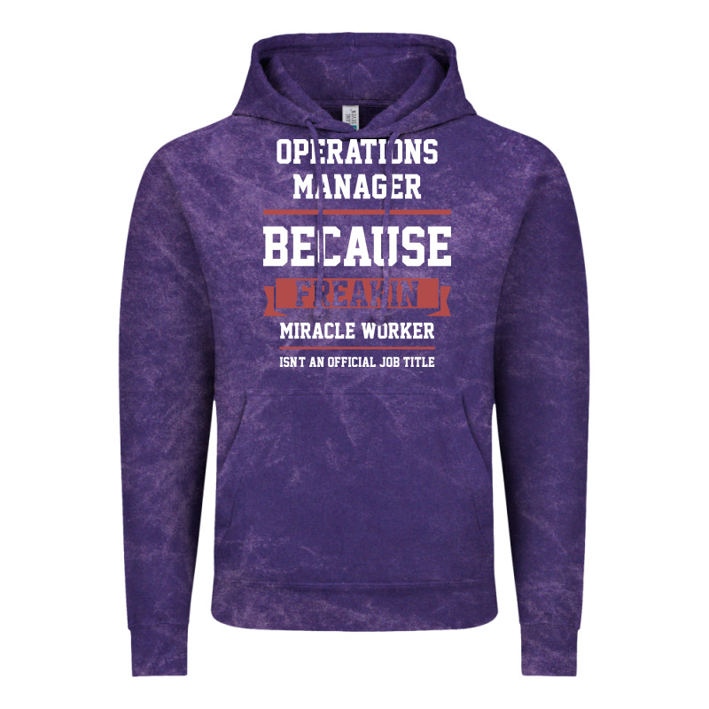 Operations Manager - Cool Gift Job Vintage Hoodie by artisFamous | Teevron