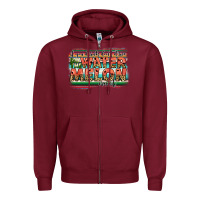 Burgundy i̇f you drink don't drive do the watermelon crawl Zipper Hoodie - JahusDesignShop