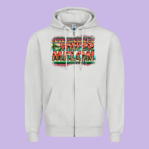 İf You Drink Don't Drive Do The Watermelon Crawl Zipper Hoodie Designed By Jahusdesignshop