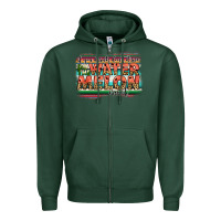 Sports Green i̇f you drink don't drive do the watermelon crawl Zipper Hoodie - JahusDesignShop