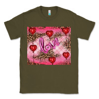 Army Green valentine's day love Classic Tee - RanaPortraitStore